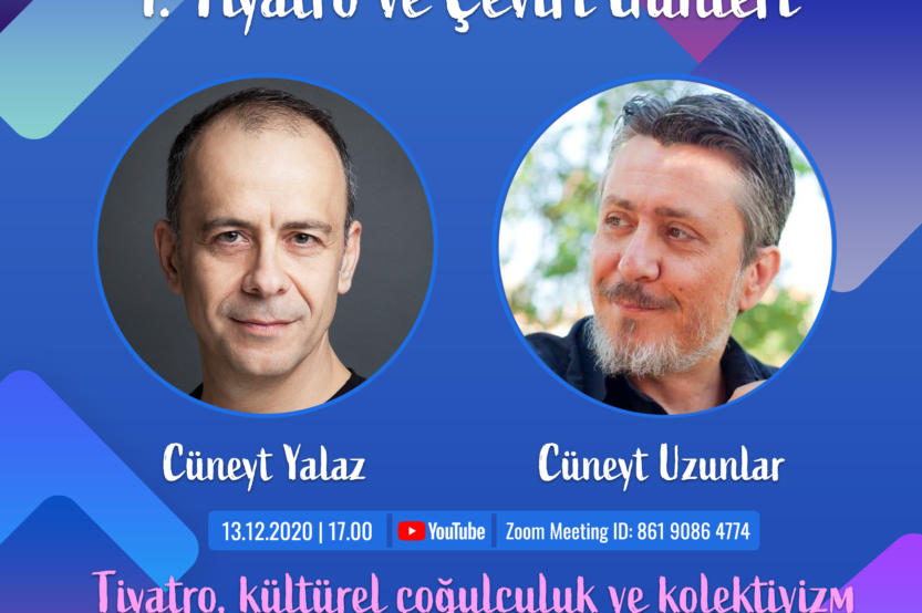 T-1 Tiyatro Günleri'nin birinci gününde Cüneyt Yalaz ve Cüneyt Uzunlar tiyatroda kolektivizm hakkında konuştu.